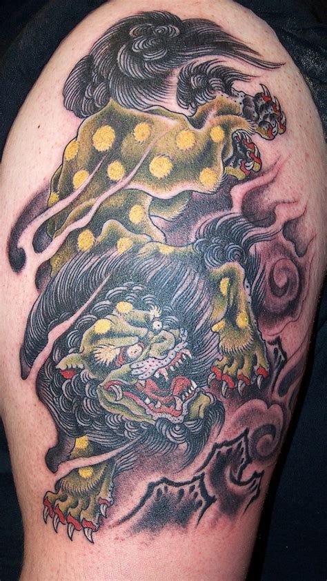 Foo Dog Tattoos Designs, Ideas and Meaning | Tattoos For You