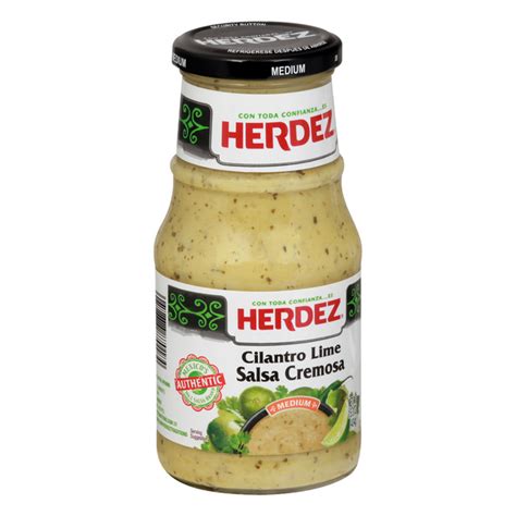 Close the lid, set the valve to sealing, click the manual button, and cook on high pressure for 6 minutes. Herdez Medium Cilantro Lime Salsa Cremosa | Hy-Vee Aisles ...
