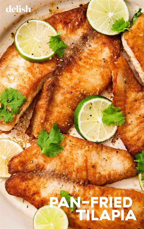 I typically don't cook tilapia but will make this recipe again as my family really loved it! Pan-Fried Tilapia - Yummy Recipes