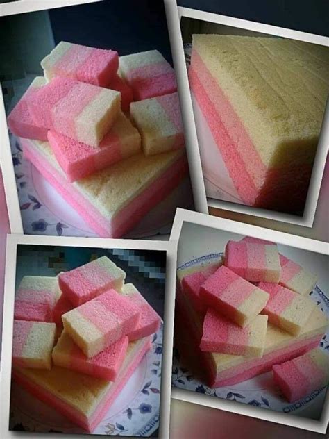 Sesuai sangat untuk dibuat hidangan minum petang bersama keluarga. RESEPI KEK KUKUS PINK OMBRE ..GEBUNYA - Dari Dapur Kak Tie
