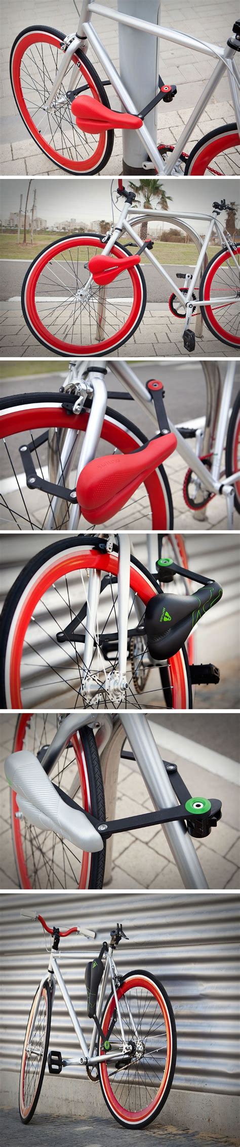 Not Only Does The Seatylock Help Secure Your Bike Safely To Any Immovable Object It Also