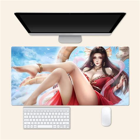 Large Mousepad Anime One Piece Mouse Pad Anime Boa Hancock Anime Large Mouse Pad Aliexpress