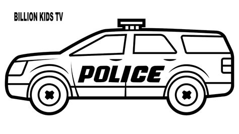 Police Car Printable Customize And Print