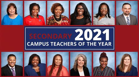 Celebrating The 2020 2021 Duncanville Isd Campus Teachers Of The Year