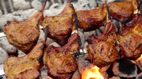 Persian Shishlik Kabab Lamb Chop Kabobs Shish Kebab Youtube