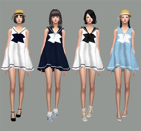 Sims 4 Sailor Outfit Cc