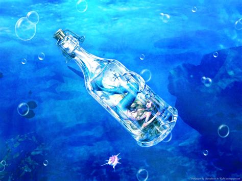 49 Anime Mermaid Wallpaper On Wallpapersafari