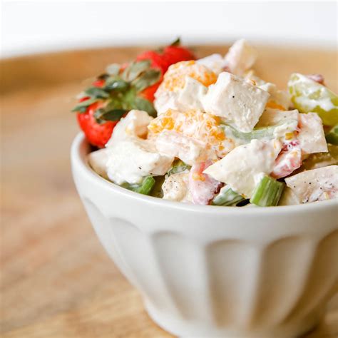 Fruit Chicken Salad Recipe Comfort Food At Home