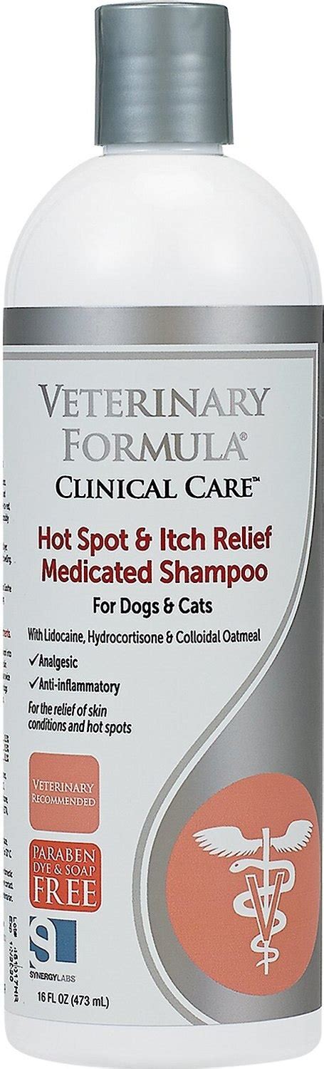 Veterinary Formula Clinical Care Hot Spot And Itch Relief Shampoo 16 Oz