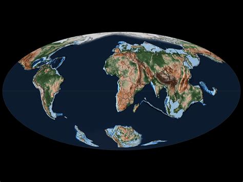 Future Earth Map Continental Drift The Earth Images Revimage Org