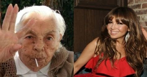 Polêmica Milionária Thalia Se Nega A Ajudar Sua Avó De 99 Anos Saiba