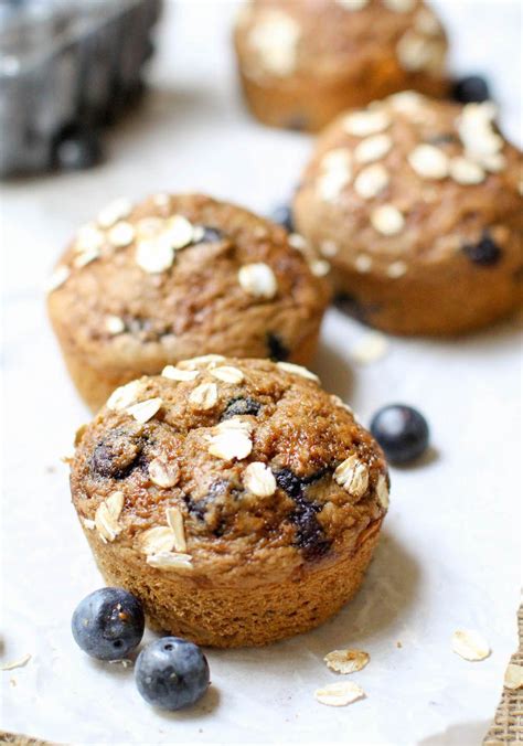 Vegan Blueberry Muffins Oil Free GF Recipe Vegan Blueberry