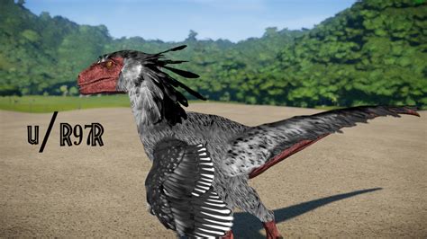 Feathered Velociraptor Cosmetic Gene Concept Details In Comments Jurassicworldevo