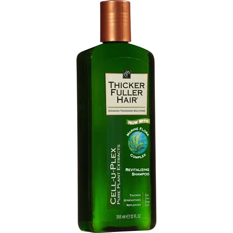 Thicker Fuller Hair Cell U Plex Thickening And Nourishing Daily Shampoo
