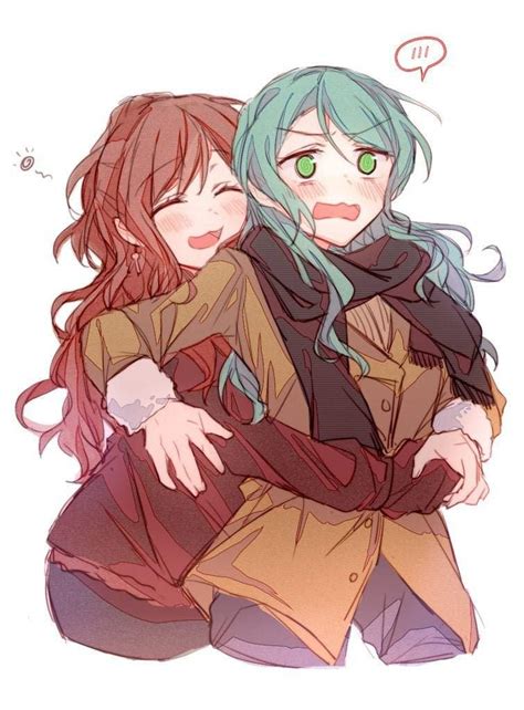 Hug From Behind Yuri Manga Anime Amino