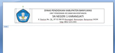 Contoh Penulisan Kop Surat Yayasan Recordlasopa