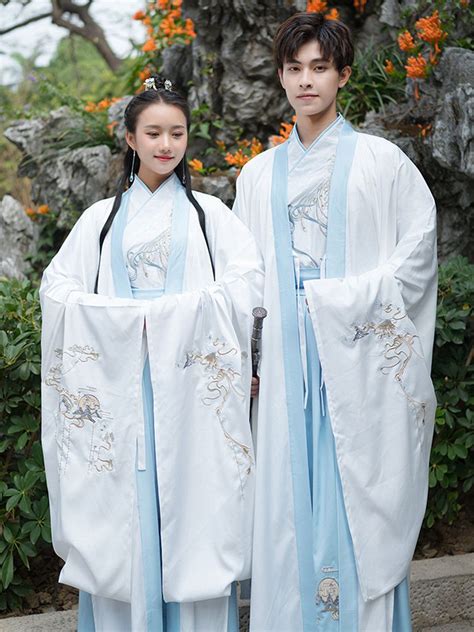 Hanfu Women Chinese Traditional Ancient Hanfu Dress Couples Carnival Cosplay Costume Hanfu