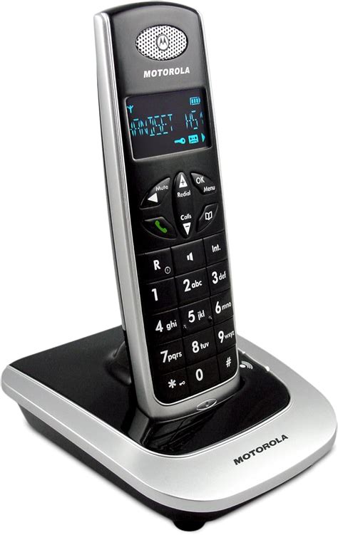 Motorola D501b Teléfono Fijo Digital Inalámbrico Negro Importado