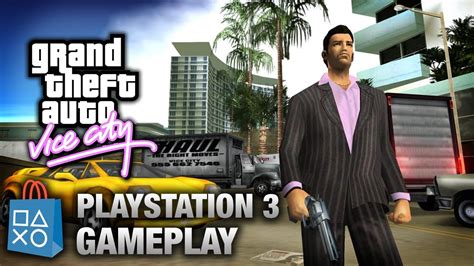 Gta Vice City Playstation 3 Gameplay Psn Youtube
