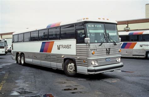 Nj Transit 6884 4 1986 Mb Retro Bus Photo Sharing Photo