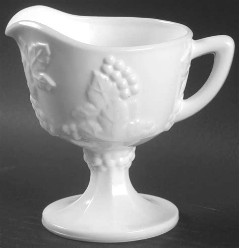 Harvest Milk Glass Creamer By Colony Milk Glass Collection Fenton Milk Glass Milk Glass Decor