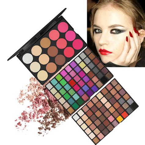 123 Colors Fashion Eye Shadow Palette Kit Women Eyes Shimmer Matte