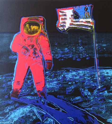 Andy Warhol Moonwalk Yellow 1987 Screen Print