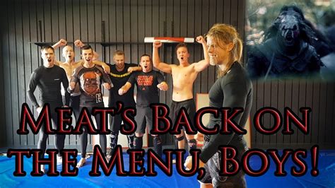 His food processor is broken and the ncr guys/gals are all depressed because all they have to eat is vegetables. Looks Like Meat's Back on the Menu, Boys! Gains FVCKING ...