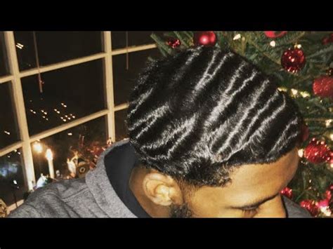 For guys with a coarse hair texture similar to mine, the best length is usually either a 1 or 00 guard with the grain (wtg). HOW TO GET 360 WAVES WITH STRAIGHT HAIR - YouTube