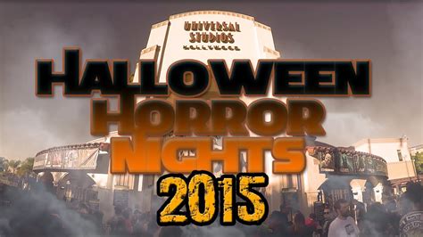 Universal Studios Hollywood Halloween Horror Nights Opening 2015 - YouTube