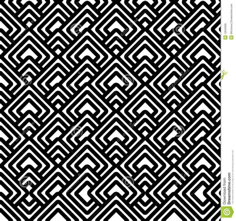 Geometric Black And White Pattern Pattern Art Black White Pattern