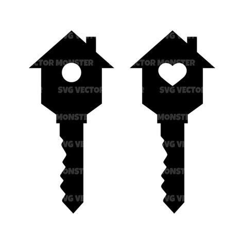House Keys Bundle Svg Vector Cut File For Cricut Silhouette Etsyde