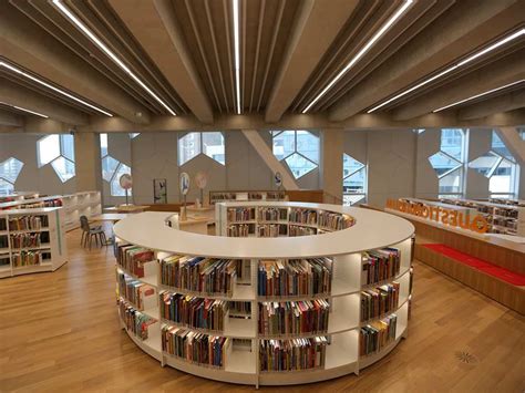 Calgarys M New Central Library Opens Doors To Public Calgary Herald Central Library