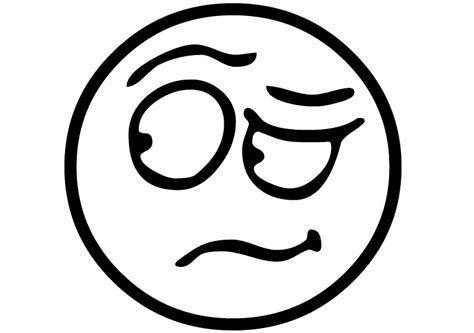 Emoji Malvorlagen Xl Frohlich Emoticon Springen In Der Luft