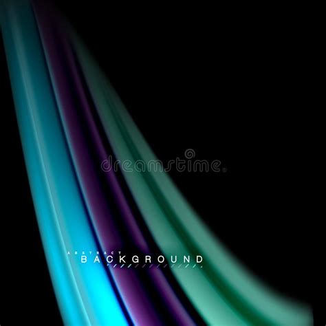 Fluid Mixing Colors Vector Wave Abstract Background Design Colorful