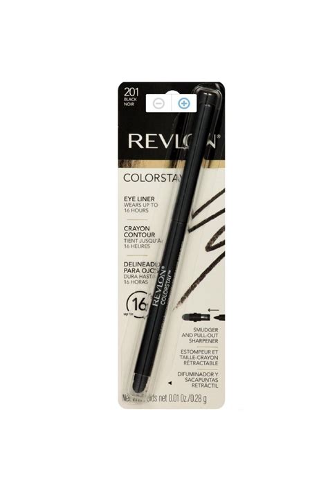 Revlon Colorstay Eyeliner Pencil Black 201 001 Oz Pack Of 12