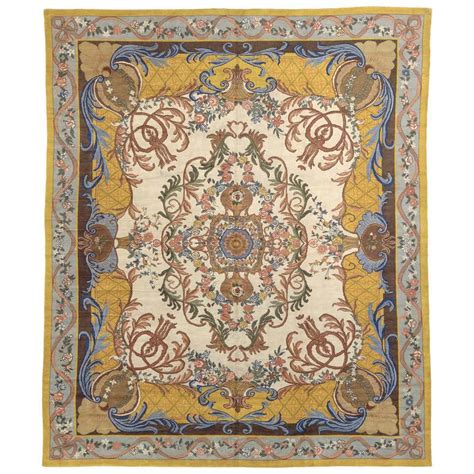 French Modernist Rug Early 20th Century At 1stdibs