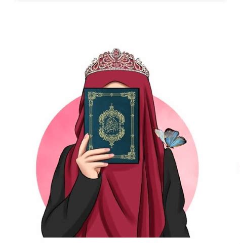 pin by 🅜🅔🅡🅥🅔🅜🅢🅘 on İslami sanat profil hijab cartoon islamic girl images cute cartoon girl