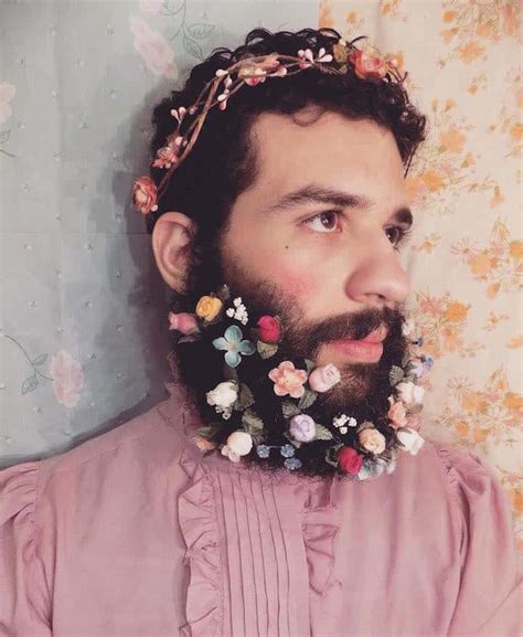 Flowery Beards Are Here In Time For Spring