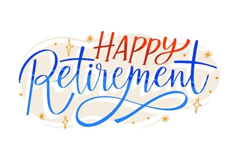 Happy Retirement Icons