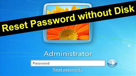How To Reset Windows 7 Administrator Password Using Command Prompt