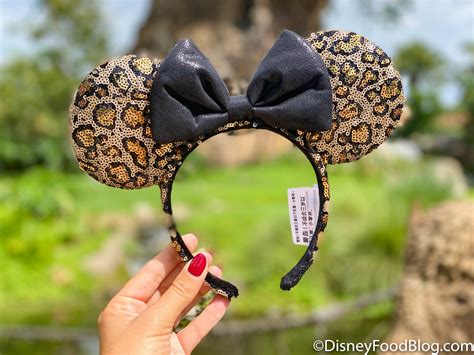 Apparel And Accessories New Disney Parks Minnie Mouse Sequined Cheetah