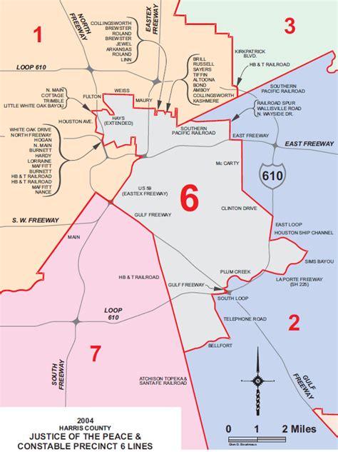Precinct 6 Map And Boundaries Harris County Precinct 6