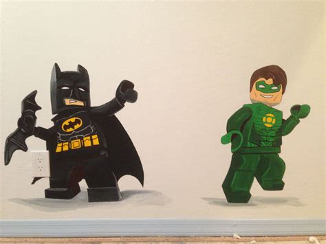Hand Crafted Lego Mural By Kid Murals By Dana