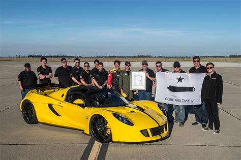 Hennessey Venom Gt Spyder Sets New Top Speed Record