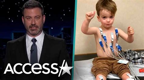 Jimmy Kimmel Shares Intimate Look At Son Billys Health Battle Youtube