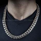Pictures of Silver Mens Chains
