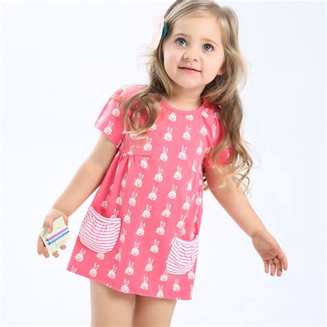 New Arrival Baby Girl Summer Dress 2017 Fashion Girls Casual Dress 100