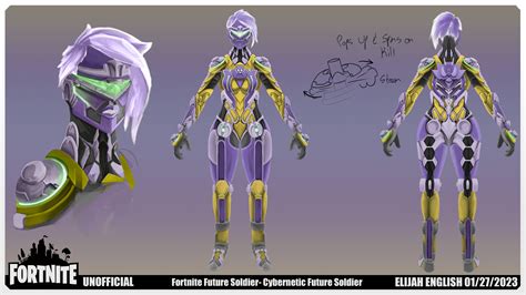 Elijah English Fortnite Character Design