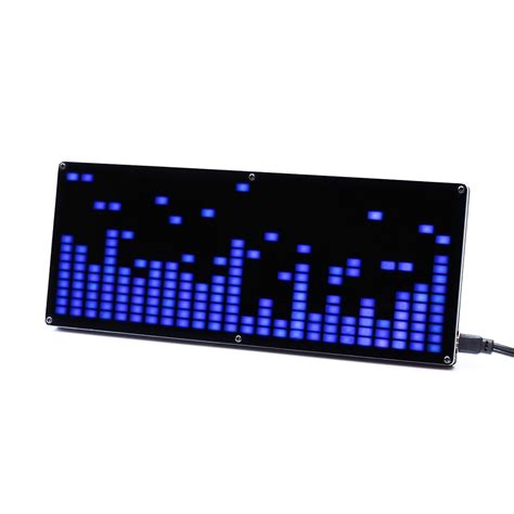 Diy Led Digital Music Spectrum Display Kit Scm Led Module Suite 16 Rows